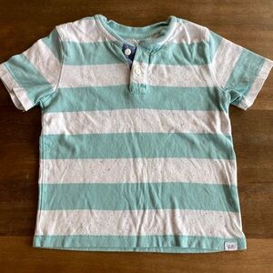 Baby Gap striped Henley. Size 5